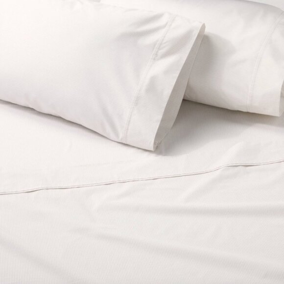 Hearth & Hand with Magnolia King Sheet Set [[Microstripe]] - Picture 3 of 4